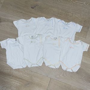 Kissy Kissy Days Of The Week Boys Bodysuit Set 3-6 Months